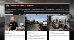 Desktop Screenshot of custom-cycle.dk